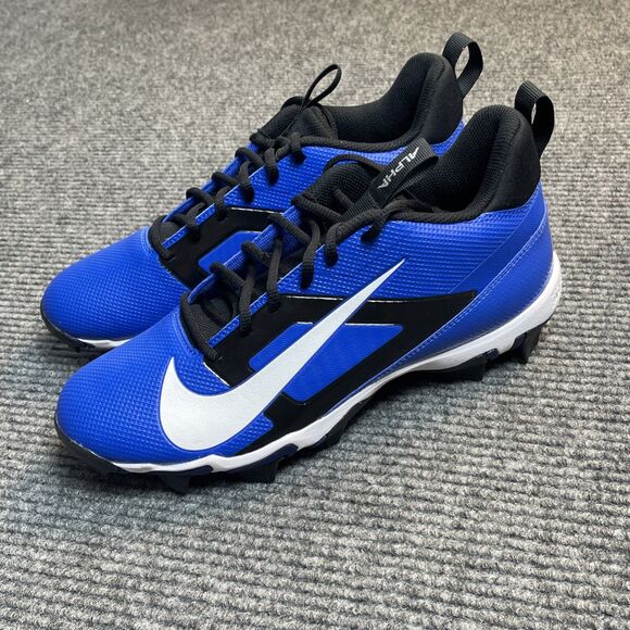 Nike Alpha Menace 4 Shark Cleats Men Size 10 Blue Black Football FN0028-400 NEW main image 9